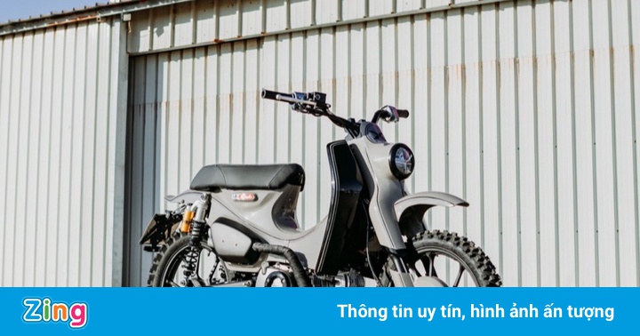 Honda Cub C125 độ theo phong cách xe địa hình Honda Cub C125 độ theo phong cách xe địa hình