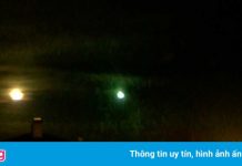 Sao băng thắp sáng bầu trời Na Uy