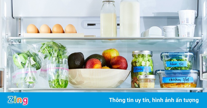 Mẹo bảo quản thực phẩm trong tủ lạnh đúng cách Mẹo bảo quản thực phẩm trong tủ lạnh đúng cách