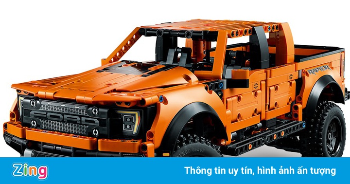 Chiếc Ford F-150 Raptor 2021 giá 100 USD làm từ Lego