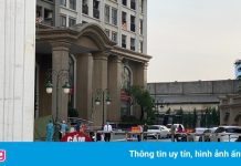 Phong tỏa 21 tầng tòa nhà Diamond Flower tại Hà Nội