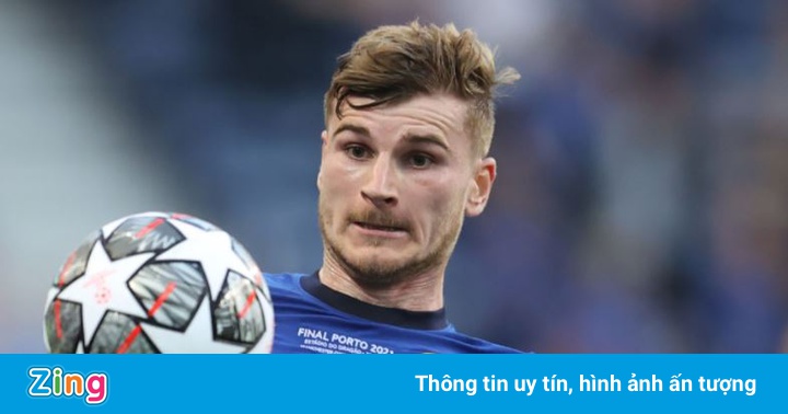 Werner bị nhầm là thủ môn của Chelsea