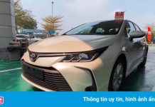 Toyota Corolla Altis 2021 đầu tiên xuất hiện tại Việt Nam