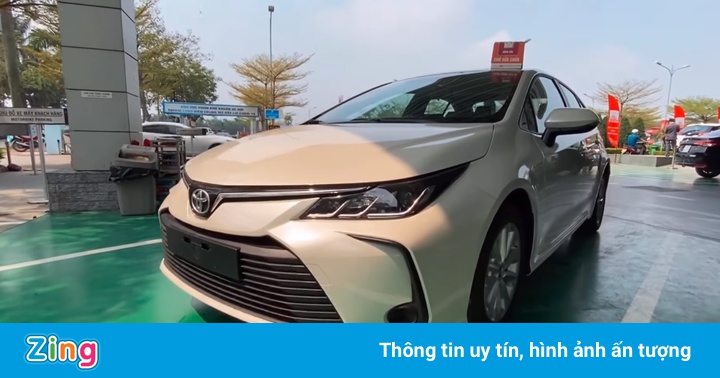 Toyota Corolla Altis 2021 đầu tiên xuất hiện tại Việt Nam