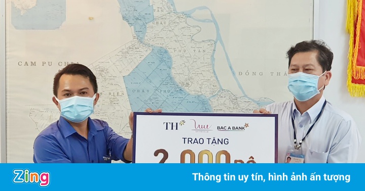 Bac A Bank tặng 2.000 bộ xét nghiệm Covid-19 cho Sở Y tế An Giang