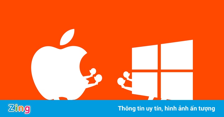 Mâu thuẫn chồng chất giữa Apple và Microsoft