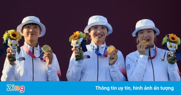 Bắn cung Hàn Quốc có thêm huy chương vàng Olympic