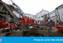 Sập khách sạn ở Trung Quốc, ít nhất 1 người chết