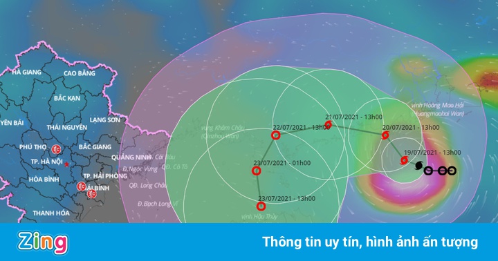 Bão số 3 hình thành trên Biển Đông