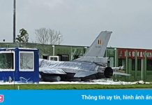 F-16 của Bỉ đâm vào tòa nhà ở Hà Lan, phi công bật ghế phóng thoát nạn