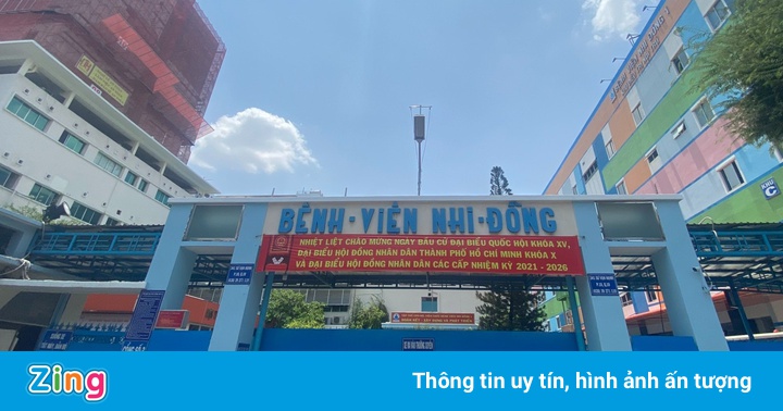 Bệnh viện Nhi đồng 1 tạm dừng tiếp nhận bệnh nhi nội khoa chuyển đến