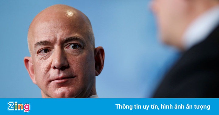 Tỷ phú Jeff Bezos mất 13,5 tỷ USD vì doanh thu Amazon gây thất vọng