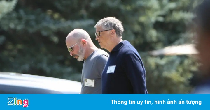 Bill Gates xuất hiện tại trại hè tỷ phú