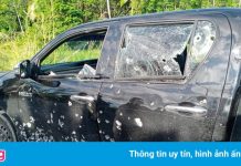 Năm cảnh sát Thái Lan bị thương nặng trong vụ phục kích