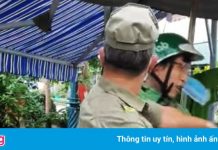 Bảo vệ dân phố tát shipper tại chốt phong tỏa ở TP.HCM