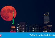 Cháy rừng biến Mặt Trăng trên bầu trời Mỹ thành trăng máu