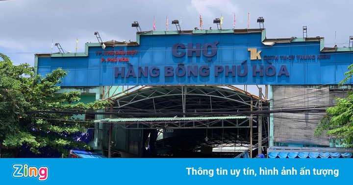Tạm dừng hoạt động chợ đầu mối nông sản lớn nhất Bình Dương Tạm dừng hoạt động chợ đầu mối nông sản lớn nhất Bình Dương