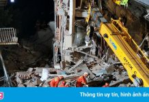 Sập khách sạn ở Trung Quốc, 17 người thiệt mạng