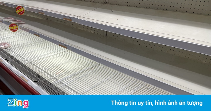 Nhiều siêu thị ở TP.HCM hết sớm thịt heo và cá Nhiều siêu thị ở TP.HCM hết sớm thịt heo và cá