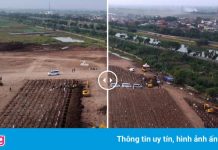 Bức ảnh nghĩa trang lột tả tình hình dịch bệnh ở Indonesia