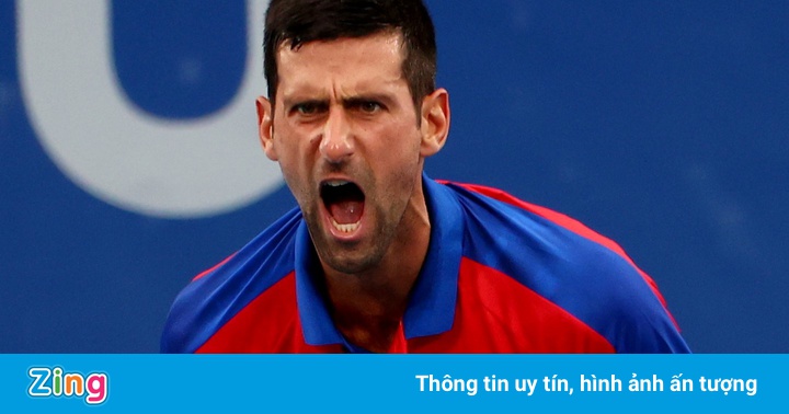 Djokovic thắng trận thứ hai tại Olympic Tokyo