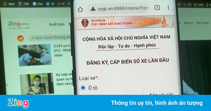 Cách đăng ký, khai báo phương tiện online trong mùa dịch