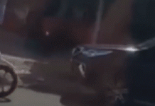 Tài xế ôtô 7 chỗ lùi xe bỏ chạy khi bị CSGT kiểm tra bo chay khi CSGT kiem tra anh 1