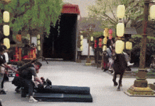 Nghiệt ngã của nghề diễn viên đóng thế Bi kich cua dien vien dong the Trung Quoc anh 1