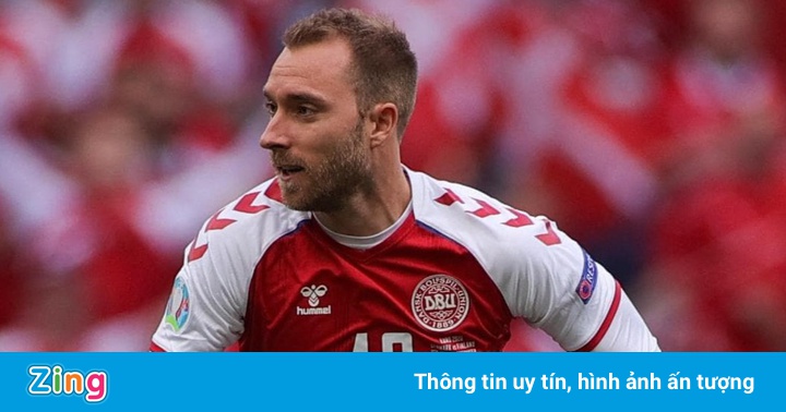 Hình ảnh đầu tiên của Eriksen sau khi xuất viện