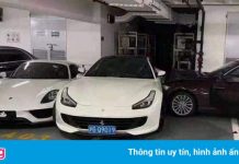 Tài xế lái BMW đâm hỏng siêu xe Ferrari và Porsche ở Trung Quốc