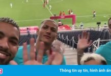 Dàn sao Brazil đến sân cười nhạo Argentina bị loại