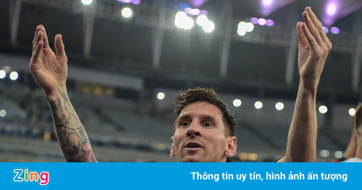 Hành động của Messi được nhiều CĐV Brazil trân trọng