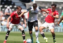 Derby County 0-1 Man Utd: Tahith Chong mở tỷ số Derby vs Man Utd anh 1