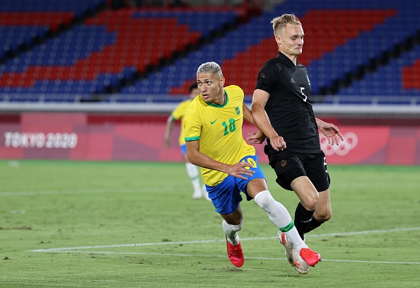 Olympic Brazil vs Bo Bien Nga anh 1