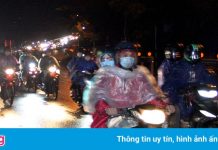 CSGT dẫn đoàn cho gần 900 công nhân từ Đồng Nai về Đắk Lắk