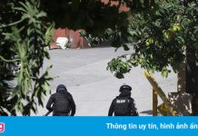 Bên ngoài dinh thự nơi tổng thống Haiti bị ám sát