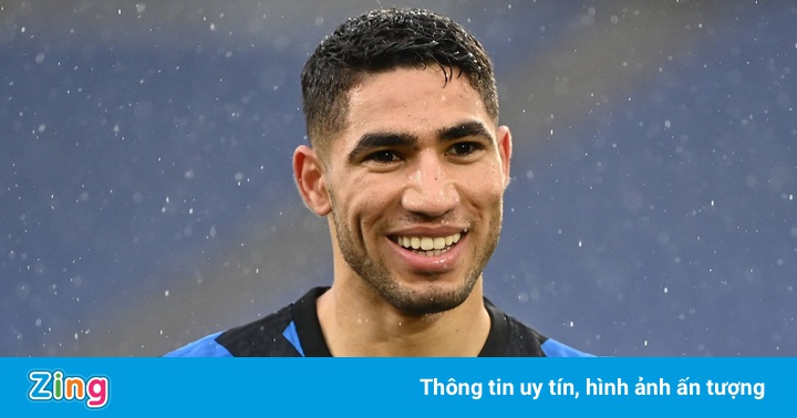 Hakimi trở thành hậu vệ đắt giá nhất lịch sử PSG