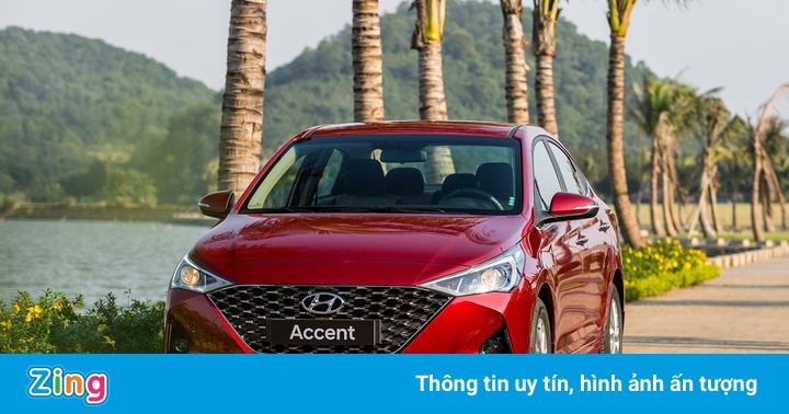 Hyundai Accent có doanh số cao hơn Toyota Vios trong nửa đầu năm 2021