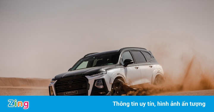 Hyundai Santa Fe khác biệt và hầm hố với gói độ thân rộng