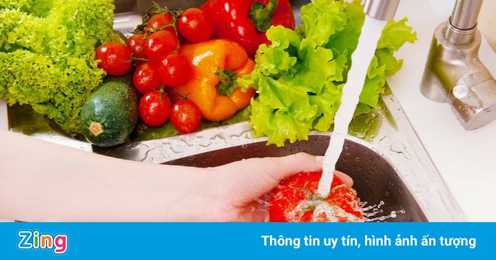 Mẹo rửa thực phẩm đúng cách Mẹo rửa thực phẩm đúng cách