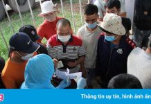 Tài xế xếp hàng test nhanh Covid-19 ở Buôn Ma Thuột