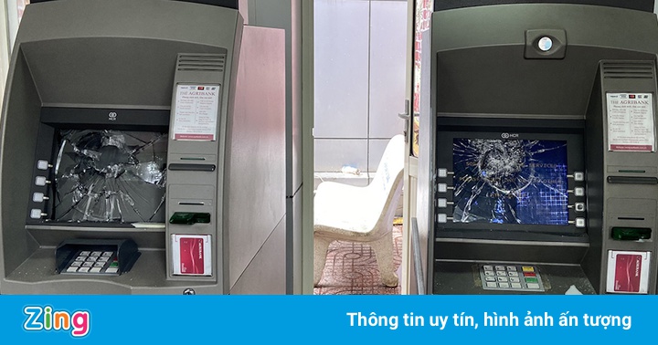 Đập vỡ màn hình trụ ATM vì không thể kiểm tra số dư tài khoản