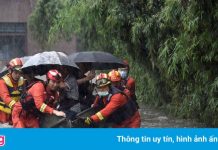 Mưa lũ lớn tấn công Tứ Xuyên