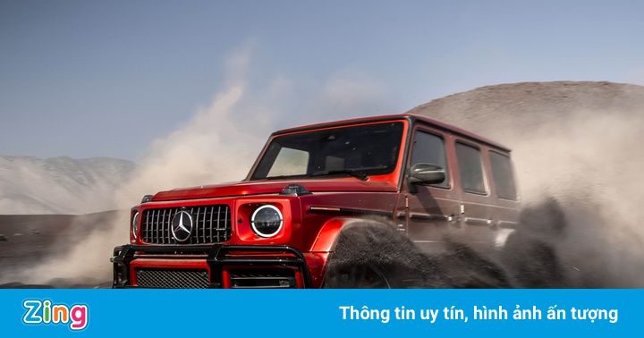 Màu sơn nào trên Mercedes-AMG G 63 có giá đắt nhất tại Việt Nam?