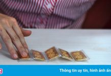 Giá vàng xuống thấp nhất trong 3 tuần