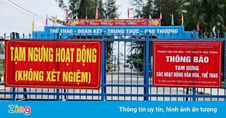 CDC Sóc Trăng dừng dịch vụ xét nhiệm nCoV