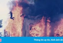 ‘Tôi đã gãy xương sống khi nhảy từ đỉnh của tòa nhà đang bốc cháy’