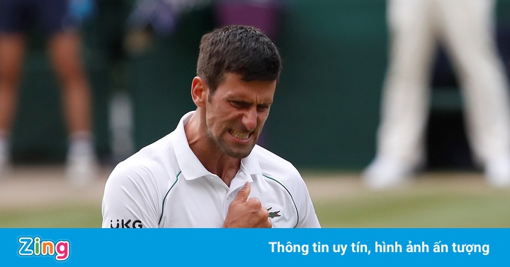 Djokovic lần thứ 7 vào chung kết Wimbledon