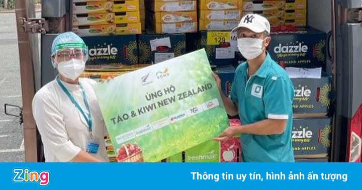 New Zealand tặng gần 60.000 quả táo cho các bệnh viện ở TP.HCM