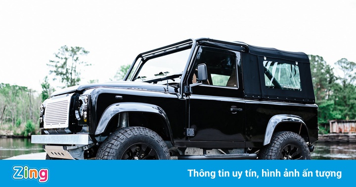 Land Rover Defender đời 1997 dùng động cơ V8 6.2L mạnh 435 mã lực